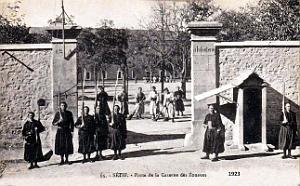 Setif - Caserne des Zouaves - 1923